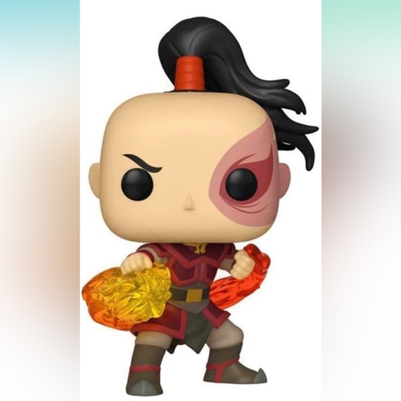 NIB Funko Pop Avatar Prince Zuko! Figure Vinyl 3 3/4” comes in display box #538 - Picture 3 of 5